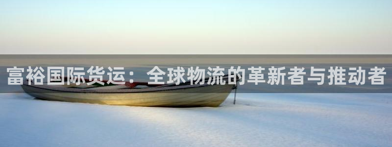 k豆钱包下载入口：富裕国际货运：全球物流的革新者与推动者